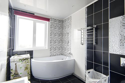 What Tile Upgrades DecorAdHouse Cover for Bathrooms That Look Dated?